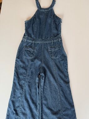 Pilcro and the Letterpress Denim Halter Jumpsuit - Anthropology